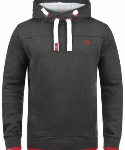 Solid SDBENJAMINHOOD - Sweat à Capuche - Anthracite -Promos Solid Magasin 8f57a2fb51024c2fad39fcbc2ecf4d5a
