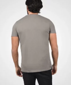 Solid SDMINGO - T-shirt Imprimé - Mid Grey -Promos Solid Magasin 8f60c4c394704cb394b63a9035fa34d3