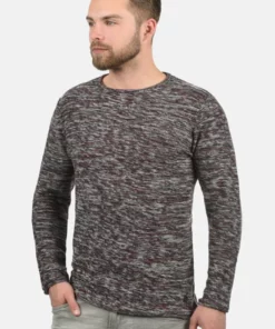 Solid SDFOURY - Pullover - Wine Red