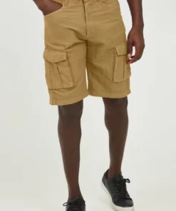 Solid SDPOVL CARGO LINEN - Short - Dull Gold