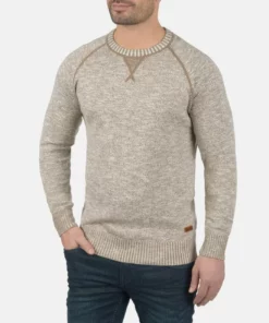 Solid THIAN - Pullover - Dune