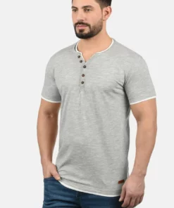 Solid SDDIGOS - T-shirt Imprimé - Light Grey