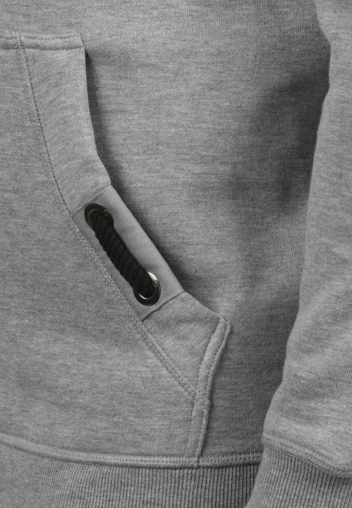 Solid SDTRIP - Sweat à Capuche - Grey Melange 5 Solid SDTRIP - Sweat à Capuche - Grey Melange – Image 5