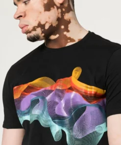 Solid PIETER - T-shirt Imprimé - Black -Promos Solid Magasin 952a8be3d2e94f2baa2d2c0735be7a87