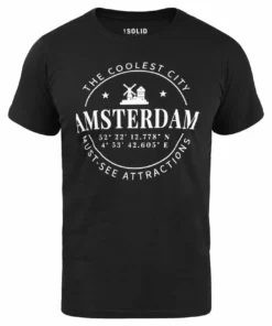 Solid SDCIMO - T-shirt Imprimé - Black -Promos Solid Magasin 956c3564b85044258a843e1f188300a8