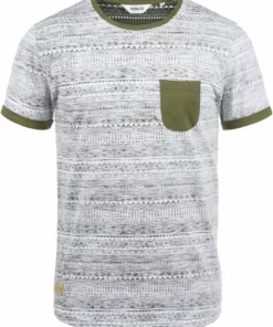 Solid SDINGO - T-shirt Imprimé - Ivy Green -Promos Solid Magasin 958a732ad50042719e929a683ff7032e