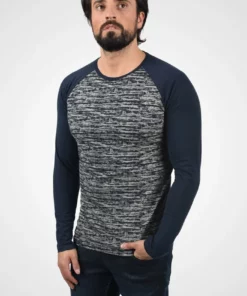 Solid SDMEVAN - T-shirt à Manches Longues - Insignia Blue