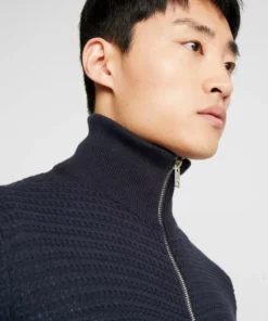 Solid SHAD ZIP - Gilet - Insignia -Promos Solid Magasin 96a89eaff2054d3ba2d179a427c7c8dd