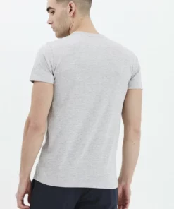 Solid PEDRO - T-shirt Imprimé - Light Grey Melange -Promos Solid Magasin 971f85e91d4848c0b04ccb828a11408c