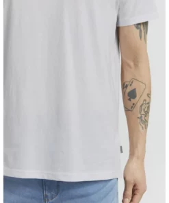 Solid ARCHIE - T-shirt Imprimé - White -Promos Solid Magasin 97e192d18c044eadb891b3aff522389a