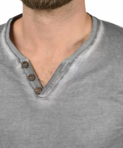 Solid SDTINOX - T-shirt à Manches Longues - Mid Grey -Promos Solid Magasin 97e6190f477b4190945ca58b0f58fbe1