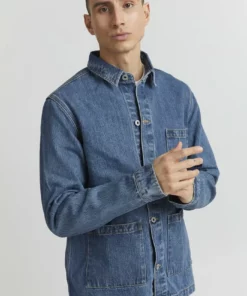 Solid SDBRANTLEE - Veste En Jean - Middle Blue Denim
