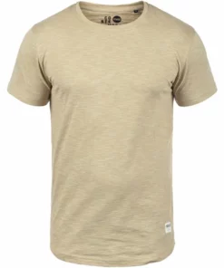 Solid SDFIGOS - T-shirt Basique - Sand -Promos Solid Magasin 98914be561684d4bb6ea1558db9f0b0c
