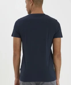 Solid SDCONNI - T-shirt Basique - Insignia Blue -Promos Solid Magasin 98d80a33796e4ab2ae8e44c28951bd79