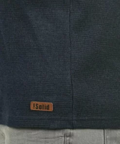 Solid SDTOKATO - T-shirt à Manches Longues - Insignia Blue Melange -Promos Solid Magasin 98e3a93239764d0aa1b66ff2ea2bff52