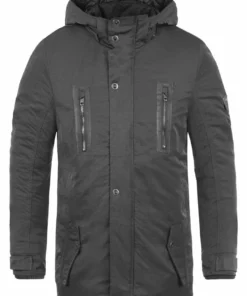 Solid SDDAEMON - Veste D'hiver - Dark Grey -Promos Solid Magasin 9a14ad2b061243059ffeabb656f30067