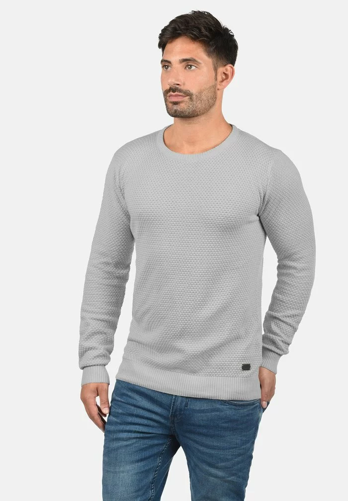 Solid SDKARL - Pullover - Light Grey 1 Solid SDKARL - Pullover - Light Grey