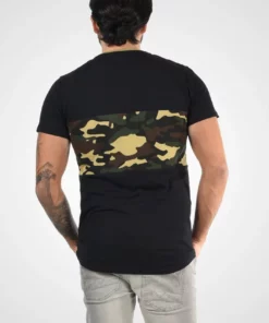 Solid SDCALLUX - T-shirt Imprimé - Black Dusty -Promos Solid Magasin 9b88ffdb0d6e4530b04ae9a624fc4ec7