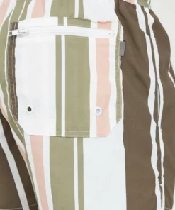 Solid SDHART STRIPE - Short De Bain - Coral Cloud -Promos Solid Magasin 9bae92ab3abf4f51880ffdc7e9b88b9b