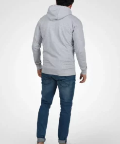 Solid SDTAMBO - Sweat à Capuche Zippé - Light Grey Melange -Promos Solid Magasin 9c90ca99e68e4603b58e0dd76fd807a8