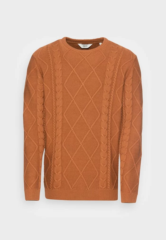 Solid SDTERENCE 21105730 - Pullover - Roasted Pecan 4 Solid SDTERENCE 21105730 - Pullover - Roasted Pecan – Image 4