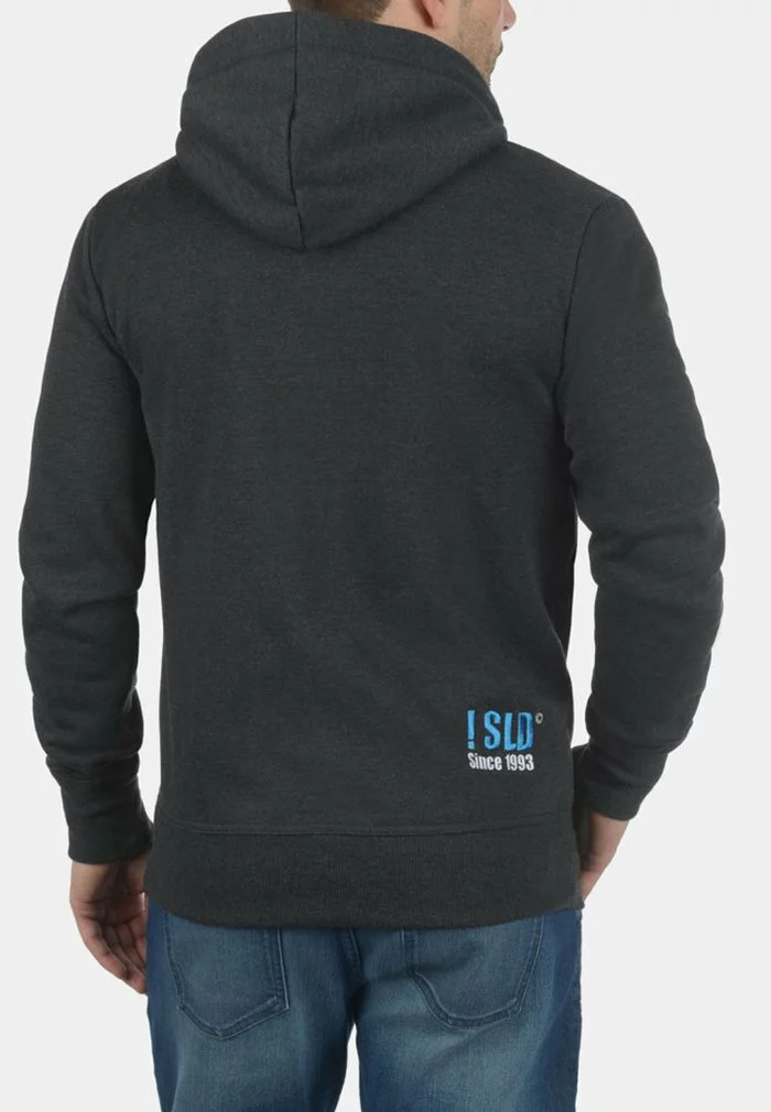 Solid SDBENN - Sweat à Capuche Zippé - Dark Grey 2 Solid SDBENN - Sweat à Capuche Zippé - Dark Grey – Image 2