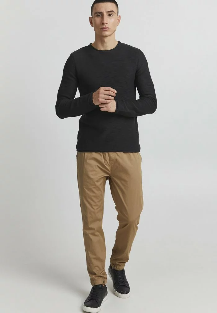 Solid SDJARAH - Pullover - True Black 2 Solid SDJARAH - Pullover - True Black – Image 2