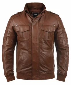 Solid SDCAMASH - Veste En Cuir - Golden Bro -Promos Solid Magasin 9dbdbba32afd4bccab0e22cc3f5c4ab2
