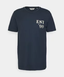 Solid ARCHIE - T-shirt Imprimé - Insignia Blue