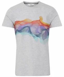 Solid PEDRO - T-shirt Imprimé - Light Grey Melange -Promos Solid Magasin 9ecb4ac8dfed4787a6cef8c0b8002d2f