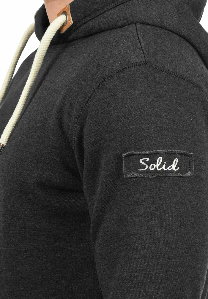 Solid SDTRIPHOOD - Sweat à Capuche - Grey 3 Solid SDTRIPHOOD - Sweat à Capuche - Grey â Image 3