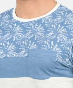 Solid SDFLORIAN - T-shirt Imprimé - Sky Blue -Promos Solid Magasin a11b0699ed9a449bb78bbc5e6abaef5c