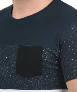 Solid SDKOLD - T-shirt Imprimé - Dark Blue -Promos Solid Magasin a129f54627554eb2b2b4a264f4944528