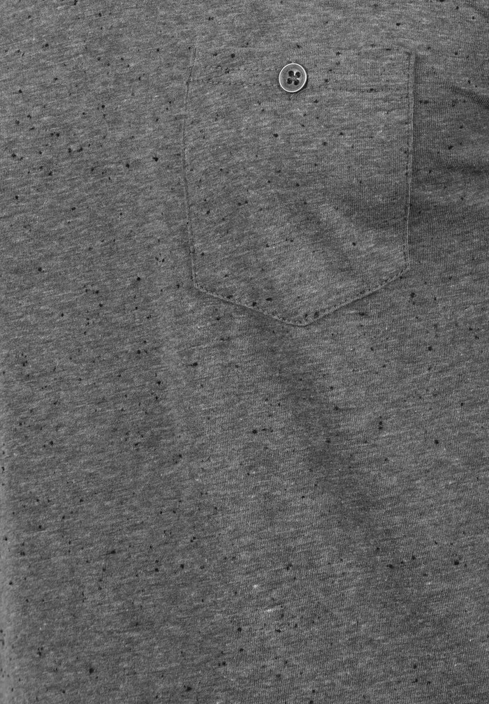 Solid SDTEDROS - T-shirt Basique - Dark Grey W. White 5 Solid SDTEDROS - T-shirt Basique - Dark Grey W. White – Image 5