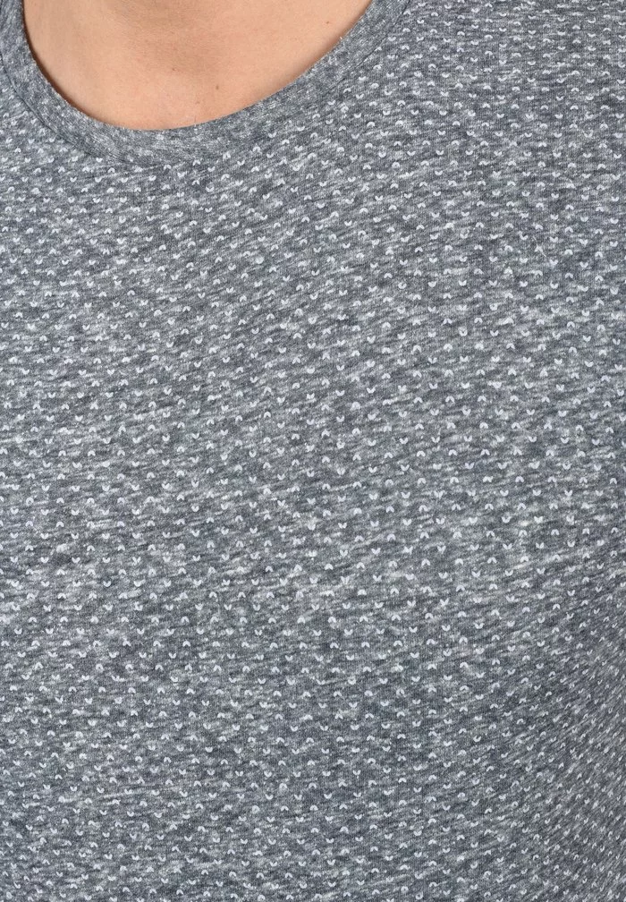 Solid SDALARICO - T-shirt Basique - Insignia Blue Melange 4 Solid SDALARICO - T-shirt Basique - Insignia Blue Melange – Image 4