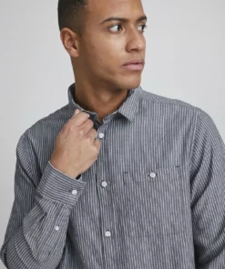 Solid Chemise - Insignia Blue -Promos Solid Magasin a18390a94c3f4adc880965588ddf2d73