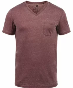 Solid SDTHEON - T-shirt Basique - Wine Red -Promos Solid Magasin a1b7620d081c41d2a1eac38fc05c1ff1