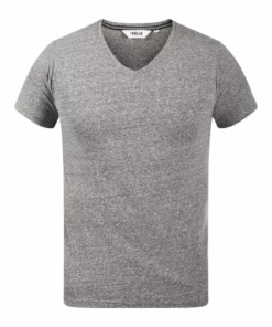 Solid SDALARUS - T-shirt Imprimé - Grey Melange -Promos Solid Magasin a33a32b802c2478f83d415f35d985f8d
