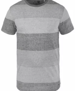 Solid SDTEINE - T-shirt Imprimé - Light Grey -Promos Solid Magasin a45364133dd6482b8374b34f84ed8f8c