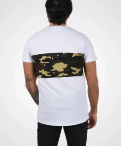 Solid SDCALLUX - T-shirt Imprimé - White Dusty -Promos Solid Magasin a4ac1a1bf61a4d8dab23db759d61d496