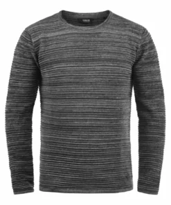 Solid SDBIBO - Pullover - Dark Grey -Promos Solid Magasin a7ff6d58e5924c60abda0059e45154af