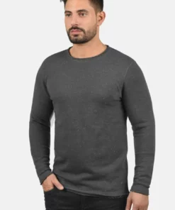 Solid SDNAPPO - Sweatshirt - Black