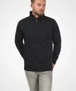 Solid SDJORKE - Sweatshirt - Black
