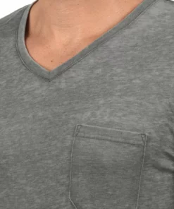 Solid SDTHEON - T-shirt Basique - Mid Grey 6 Solid SDTHEON - T-shirt Basique - Mid Grey -Promos Solid Magasin a9ab9cab871449bea79a8b4bbf82f7e0