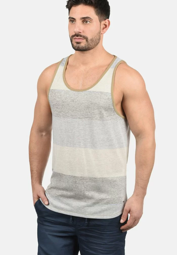 Solid SDCHARAN - Débardeur - White 1 Solid SDCHARAN - Débardeur - White