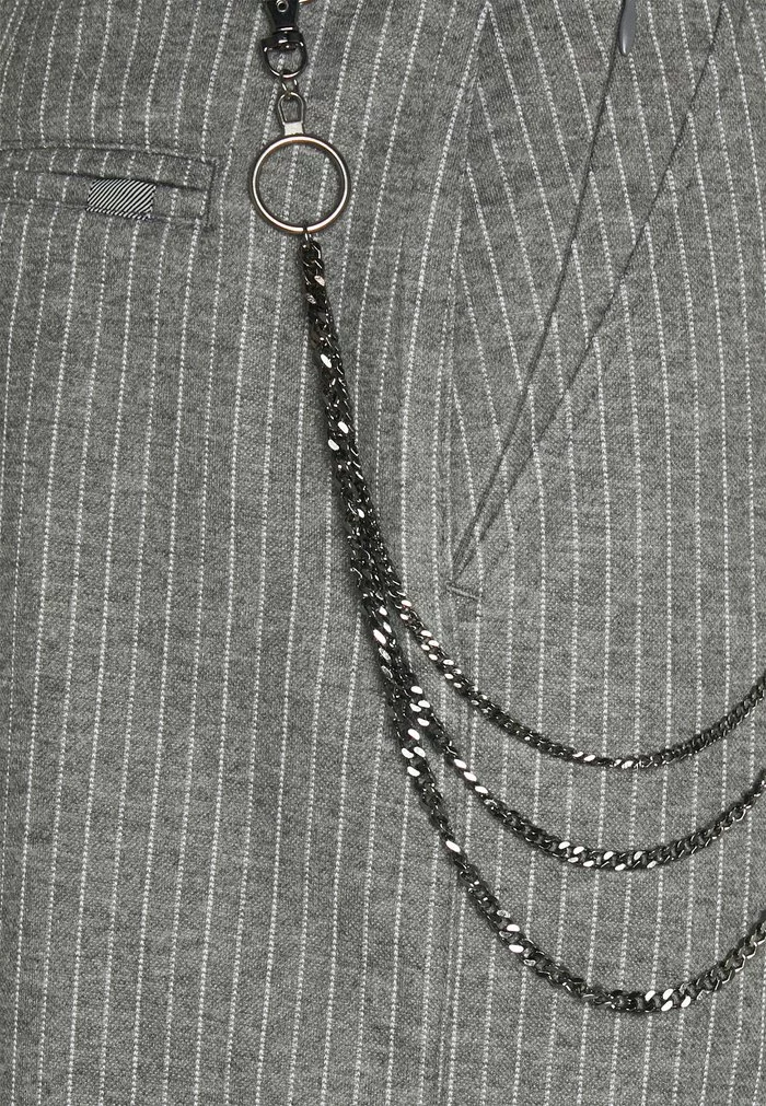 Solid SDBARRO ZIPPER STRIPE - Pantalon Classique - Dark Grey 7 Solid SDBARRO ZIPPER STRIPE - Pantalon Classique - Dark Grey – Image 7