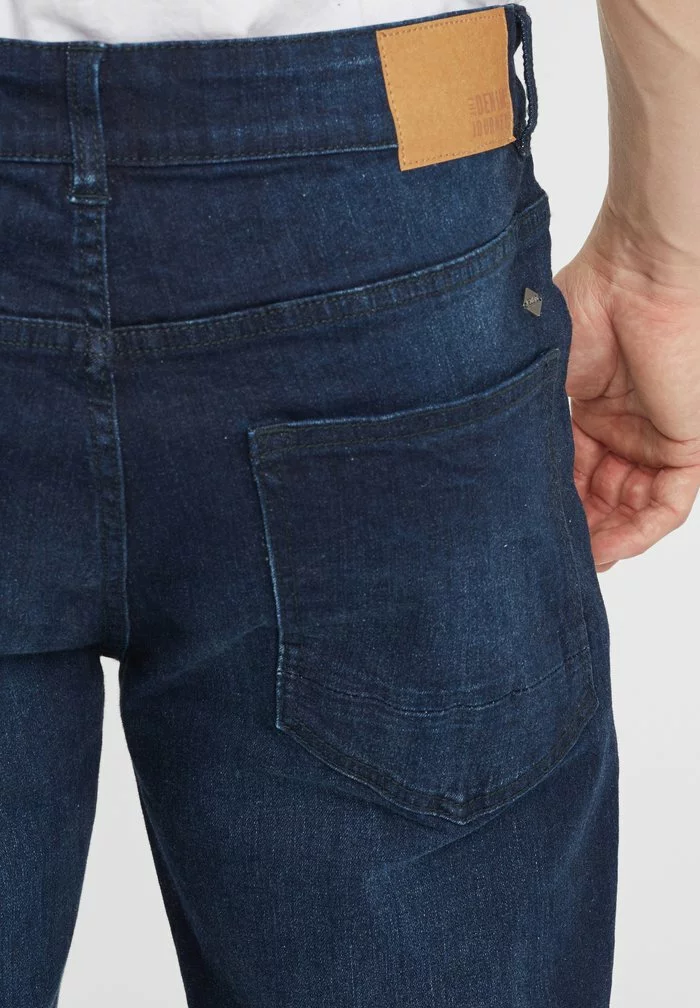 Solid SDFINLAY - Jean Droit - Dark Blue Denim 5 Solid SDFINLAY - Jean Droit - Dark Blue Denim – Image 5