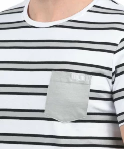 Solid SDSALU - T-shirt Imprimé - Light Grey -Promos Solid Magasin af410086420a4563a9feed0fb28a8dee