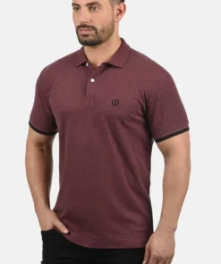 Solid BENJAMIN - Sweatshirt - Wine Red Melange