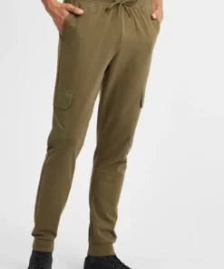 Solid SDJORY - Pantalon De Survêtement - Ivy Green